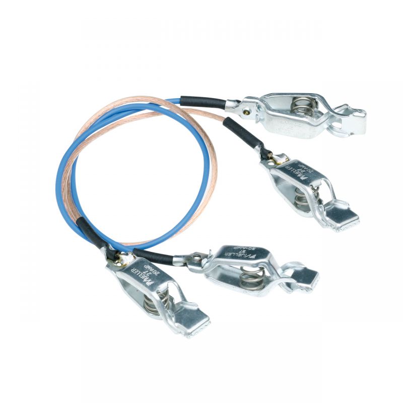 Uhlmann connecting cable for electric masks
