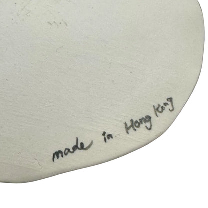 Handmade Ceramic Fencing Plate