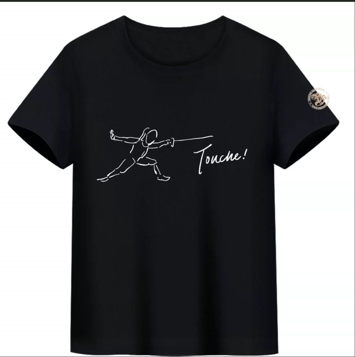 Fencing Hall T-shirt - "TOUCHE"