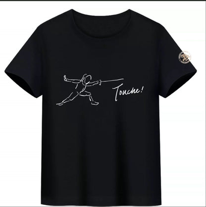 Fencing Hall T-shirt - "TOUCHE"