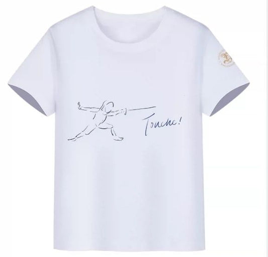 Fencing Hall T-shirt - "TOUCHE"