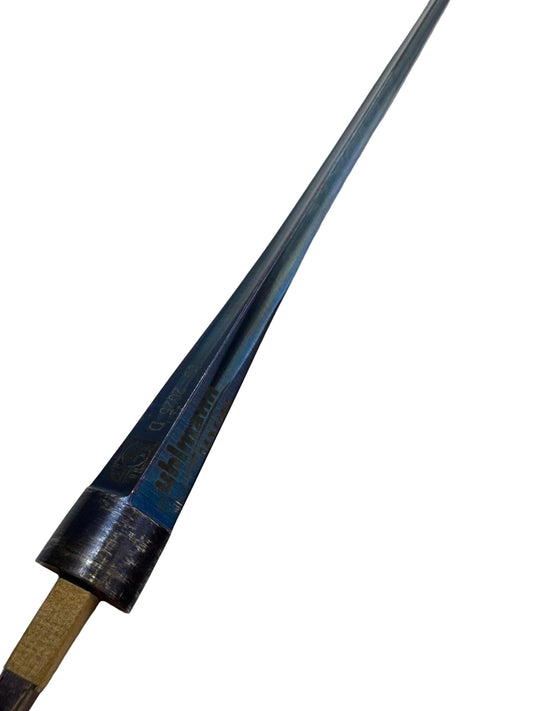 Uhlmann Epee blade el. compl. French MRF "BF" FIE, blue, D, epee point "LUX"