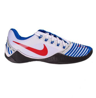 NIKE BALLESTRA2 Fencing Shoes, Blue/White/Red