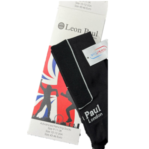 Leon Paul Fencing Socks - Black